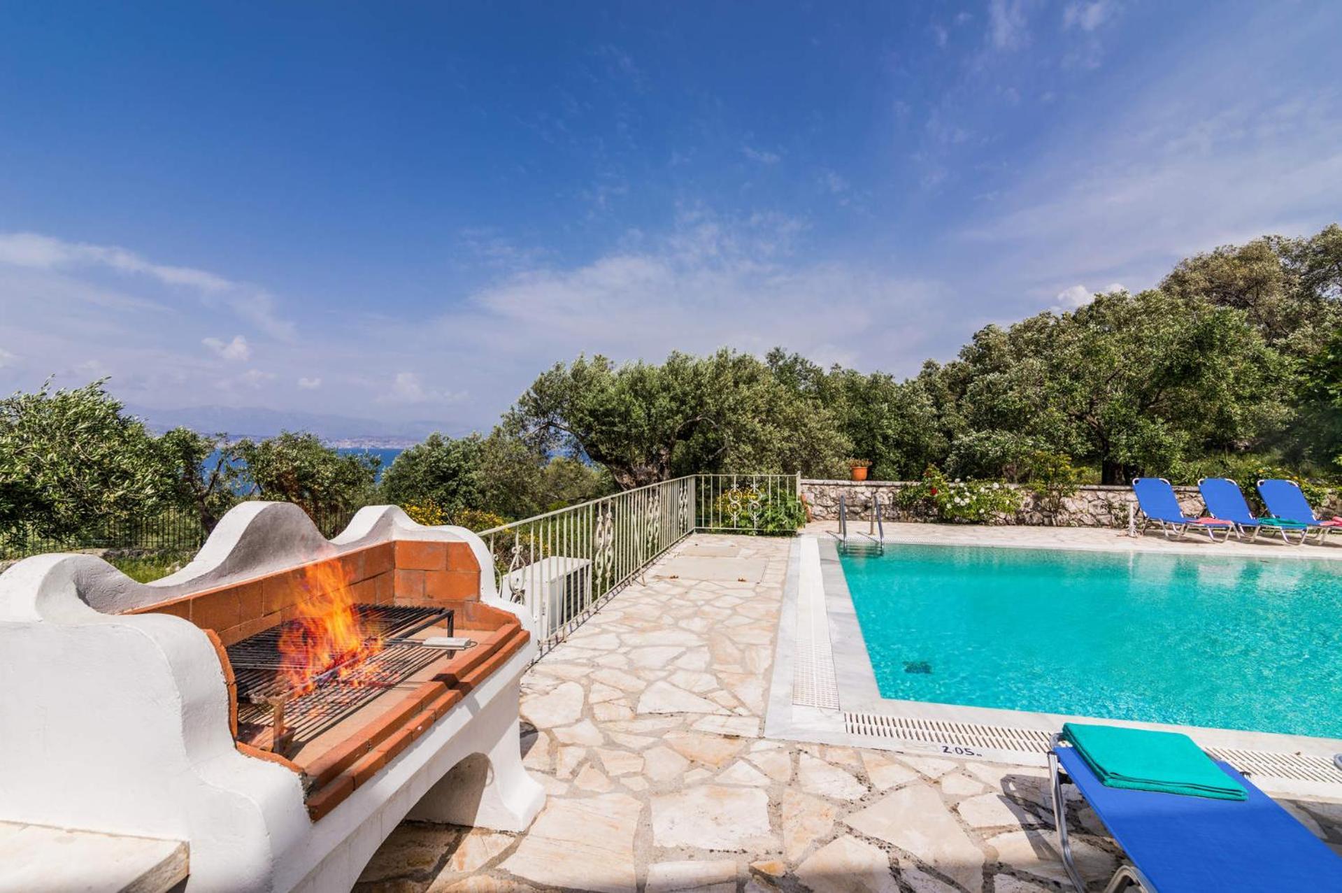 Villa Vingla By Villa Plus Kassiopi Exteriér fotografie